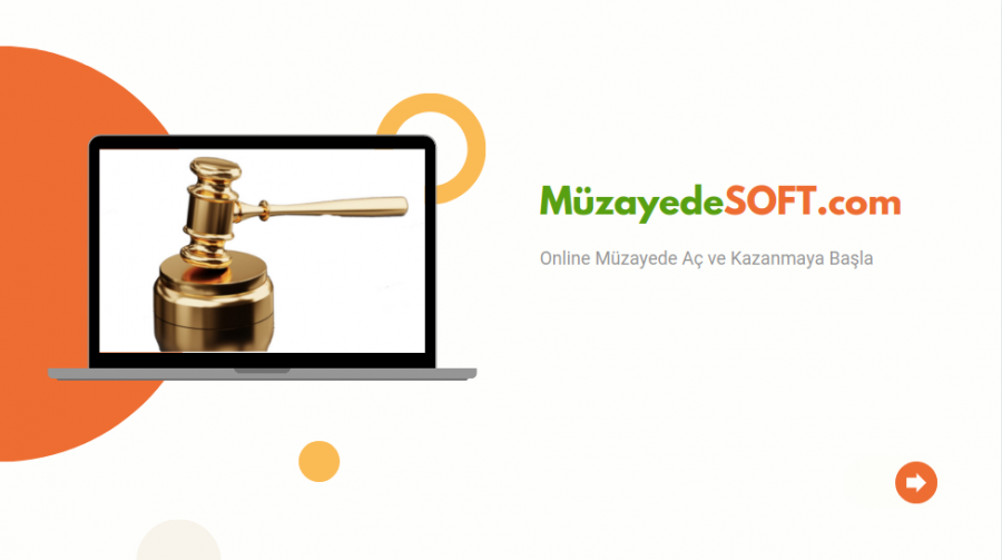 Müzayede sitesi (ilk kurulum)